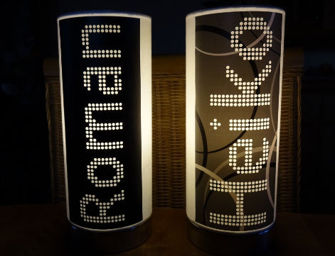 Dein Wunschname auf die Lampe