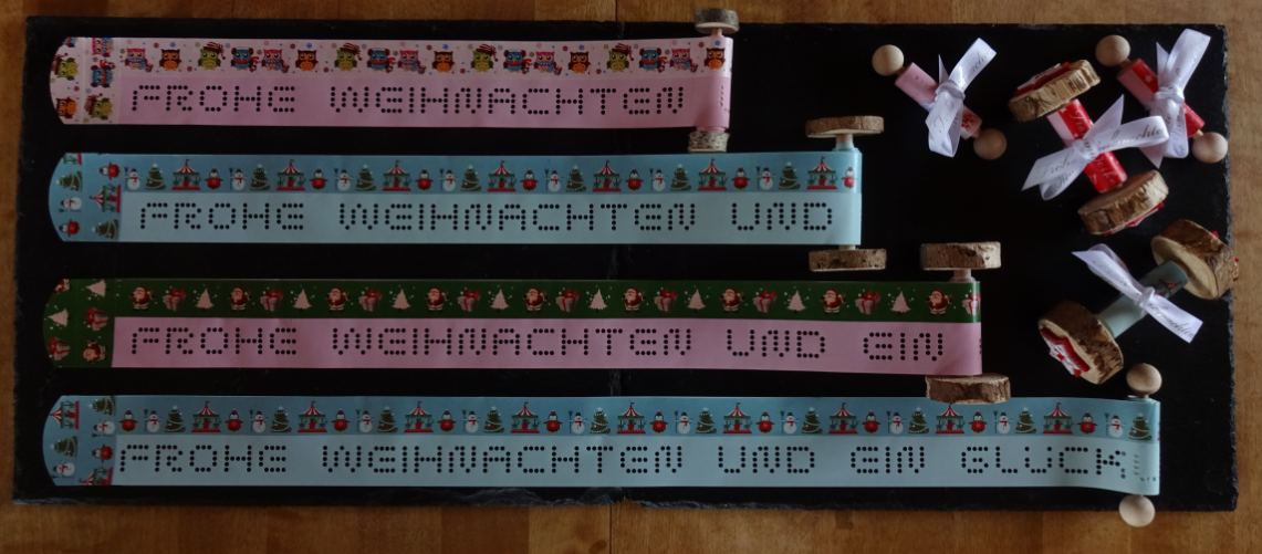 Weihnachts-Rollen